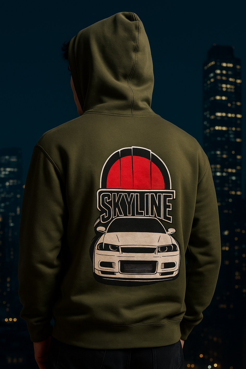 Skyline Graphic Hoodie
