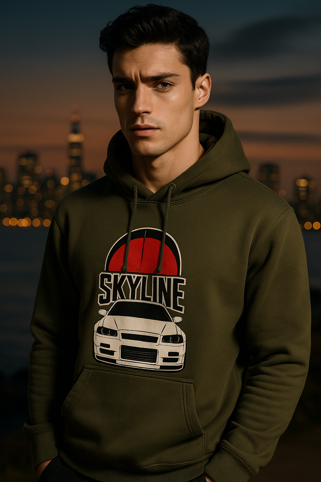 Skyline Graphic Hoodie