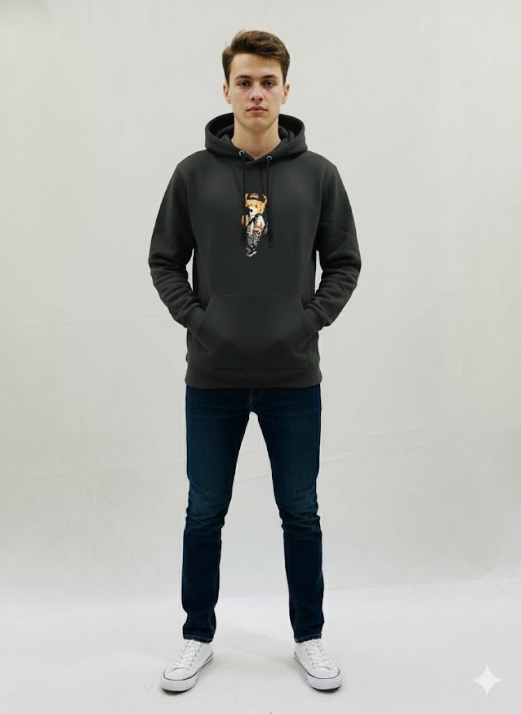 Charcoal Graphic Hoodie (VEREN)