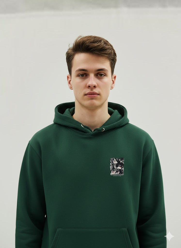 Anime Eyes Graphic Hoodie